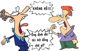 Chủ nợ khóc thét chạy trốn con nợ