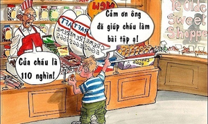 Trẻ con khôn lỏi đến thế là cùng