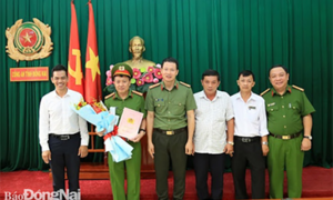 Tân Thủ trưởng Cơ quan CSĐT Công an tỉnh Đồng Nai là ai?