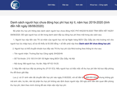Sinh viên chuyển nhầm gần 2 tỷ đóng học phí: Lỗi do đánh máy