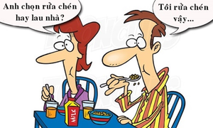 Vợ quá khôn khiến chồng kiệt sức