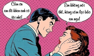 Được vợ khen có tài, chồng đau hơn hoạn