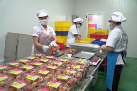 Quy trình đóng gói vải thiều xuất sang Singapore diễn ra thế nào?