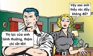 Bị tỉa đểu mà cứ tưởng vợ quan tâm