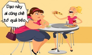 Lý sự lầy lội của cô nàng thừa cân