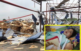 Nạn nhân thoát chết ở Vĩnh Phúc: Cơn lốc kéo sập nhà xưởng 7.000m2 trong 30 giây