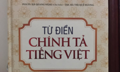 Tạm đình chỉ phát hành Từ điển Chính tả tiếng Việt