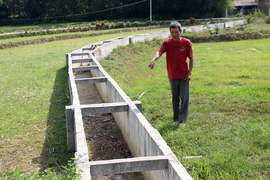 Trạm bơm tiền tỷ hơn 3 năm chưa xong, nông dân khóc ròng vì ruộng bỏ hoang 