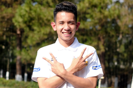 Hồng Duy lý giải bài tập với nhạc K-Pop của HAGL trước trận gặp Nam Định