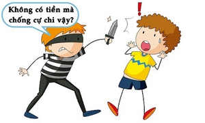 Tên cướp gặp may vì gặp người 'não ngắn'