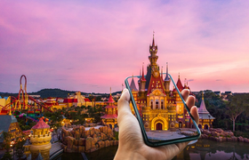 Khám phá công viên chủ đề hàng đầu châu Á trên nền tảng thực tế ảo