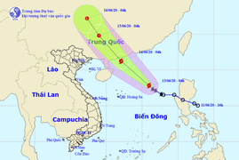 Bão số 1 giật cấp 10 trên Biển Đông, Bắc Bộ mưa lớn