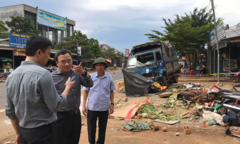 Khởi tố vụ xe tải lao vào chợ làm 5 người chết, 5 người bị thương