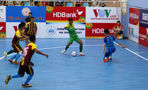 Giải Futsal HDBank VĐQG 2020: Sanna Khánh Hòa vùi dập tân binh Vietfootball 7-0