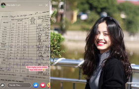 Hoa khôi Ngoại thương nhận 'mưa' lời khen khi khoe bảng điểm giỏi