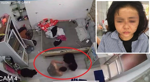 Cô gái bị kẻ yêu đơn phương túm tóc, tát bò lê bò càng tại nhà riêng
