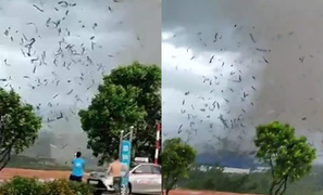 Bão số 1 suy yếu thành áp thấp nhiệt đới, Bắc Bộ đề phòng mưa to kèm lốc xoáy