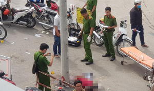 TP.HCM: Nghi phạm giết người trước bến xe An Sương ra đầu thú