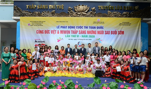 Học sinh hào hứng thi online tài năng để 'ẵm trọn' chuyến du lịch xứ sở Kim chi