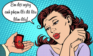 Mòn mỏi đợi chồng phạm lỗi