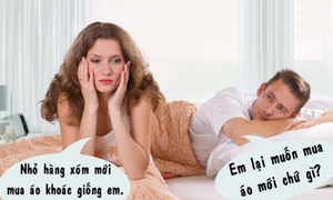 Cảnh giác khi vợ nói không cần áo mới
