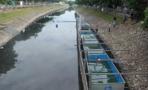 Sở XD Hà Nội nói công ty Nhật Bản bỏ xử lý ô nhiễm sông Tô Lịch, JVE lên tiếng