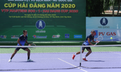 Cặp Lý Hoàng Nam- Nguyễn Văn Phương vào bán kết VTF Masters 500-1