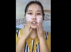 Gái xấu biến thành mỹ nhân nhờ trang điểm