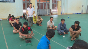 Bắt hàng chục con bạc say sưa đá gà ăn tiền trong rẫy cà phê 