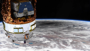 Nhật thực hình khuyên trông ra sao khi quan sát từ vũ trụ?