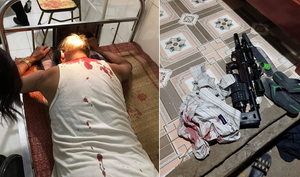 Điều tra vụ nam thanh niên dùng dao và súng tấn công 'con nợ' ở Hà Nội