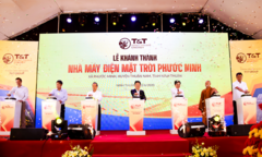 T&T Group khánh thành Nhà máy điện mặt trời Phước Ninh