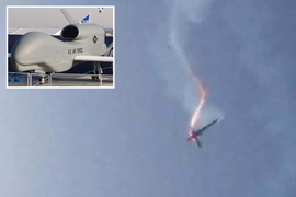 Video: Iran phóng tên lửa hạ máy bay trinh sát RQ-4A Global Hawk của Mỹ