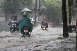 Bắc Bộ mưa to, đề phòng lốc sét và mưa đá