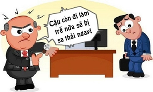 Lý do đi làm muộn khiến sếp nổi điên 
