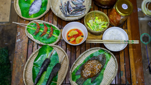 'Ngon mắt' đặc sản miền Tây làm bằng đất sét sống động như thật 