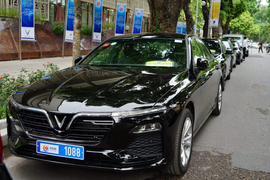 Cận cảnh dàn xe VinFast phục vụ Hội nghị Cấp cao ASEAN lần thứ 36