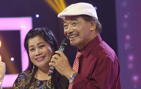 NSND Trần Hiếu tuổi 85 hạnh phúc bên vợ kém 18 tuổi