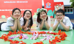 Bộ ảnh kỷ yếu của học sinh lớp 5 Hà Nội hút nghìn like