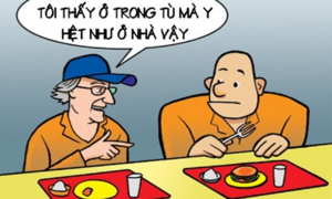 Ở tù chẳng khác gì ở với vợ