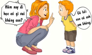 Bố mẹ không đẻ thêm, cô giáo mừng phát khóc