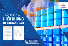 Cồn thực phẩm Hiển Nhung: Chất lượng tạo niềm tin