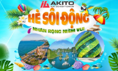 Điều hòa Akito: Nhiều sản phẩm mới, khuyến mãi tour du lịch