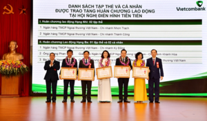 Hội nghị Điển hình tiên tiến Vietcombank: Tập trung thực hiện tốt 5 nội dung