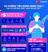 7 xu hướng tiêu dùng nổi bật sau 'Sale Hè Rực Rỡ' trên Lazada
