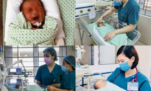 Xót xa quá, 21 ngày kiên cường của bé sơ sinh bị bỏ rơi dưới hố gas khép lại rồi