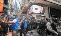 Luật an ninh vừa ban hành, biểu tình lập tức nổ ra ở Hong Kong