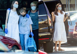 Angelina Jolie xuất hiện trên phố sau thời gian dài 'ở ẩn'