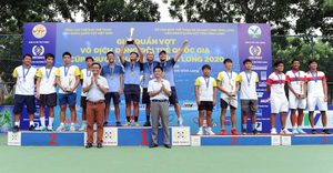 CLB Hải Đăng giành 4 chức vô địch giải quần vợt Đồng đội trẻ Quốc gia