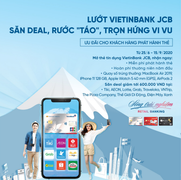 Lướt VietinBank JCB, săn deal rước 'Táo' trọn hứng vi vu